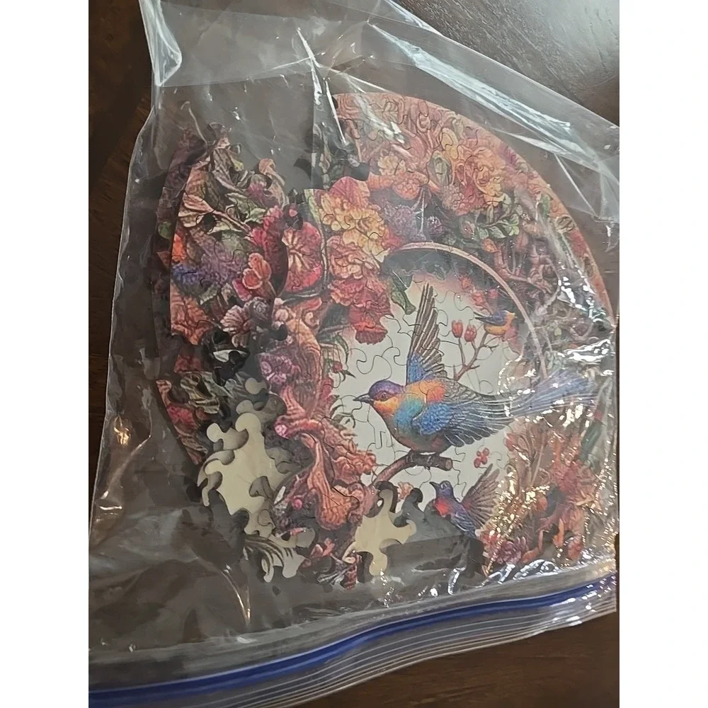 Quordle‎ Puzzles Striking Bird Wooden Jigsaw Fabulous Gift Puzzle